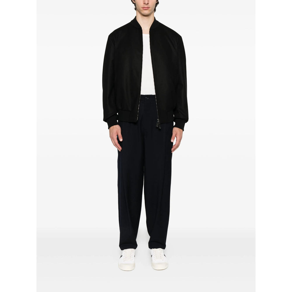 Giorgio Armani Black Jackets - Bomber Jackets Men - 2