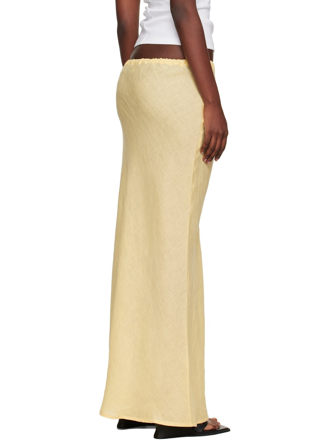 Yellow Dydine Maxi Skirt - 3