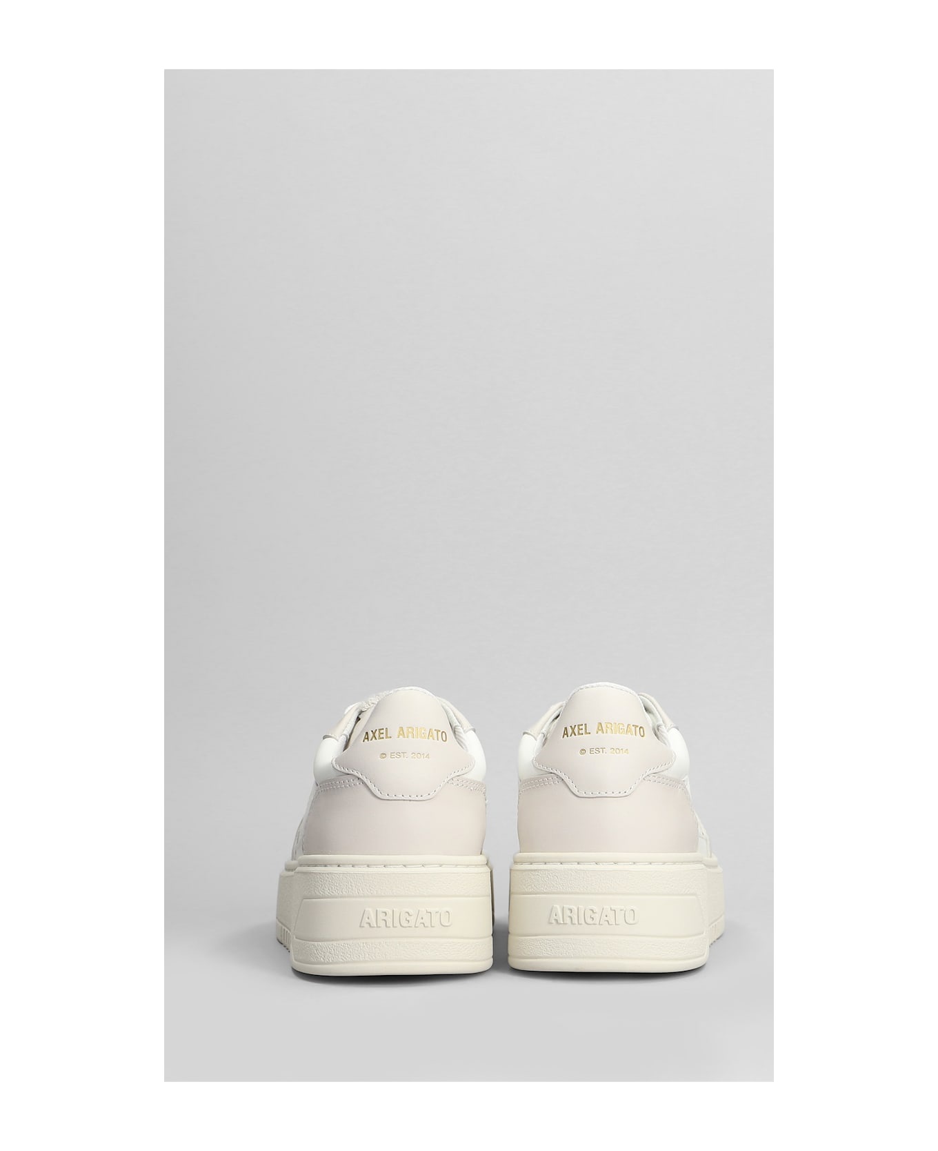 Orbit Neo Sneakers In Grey Leather - 4