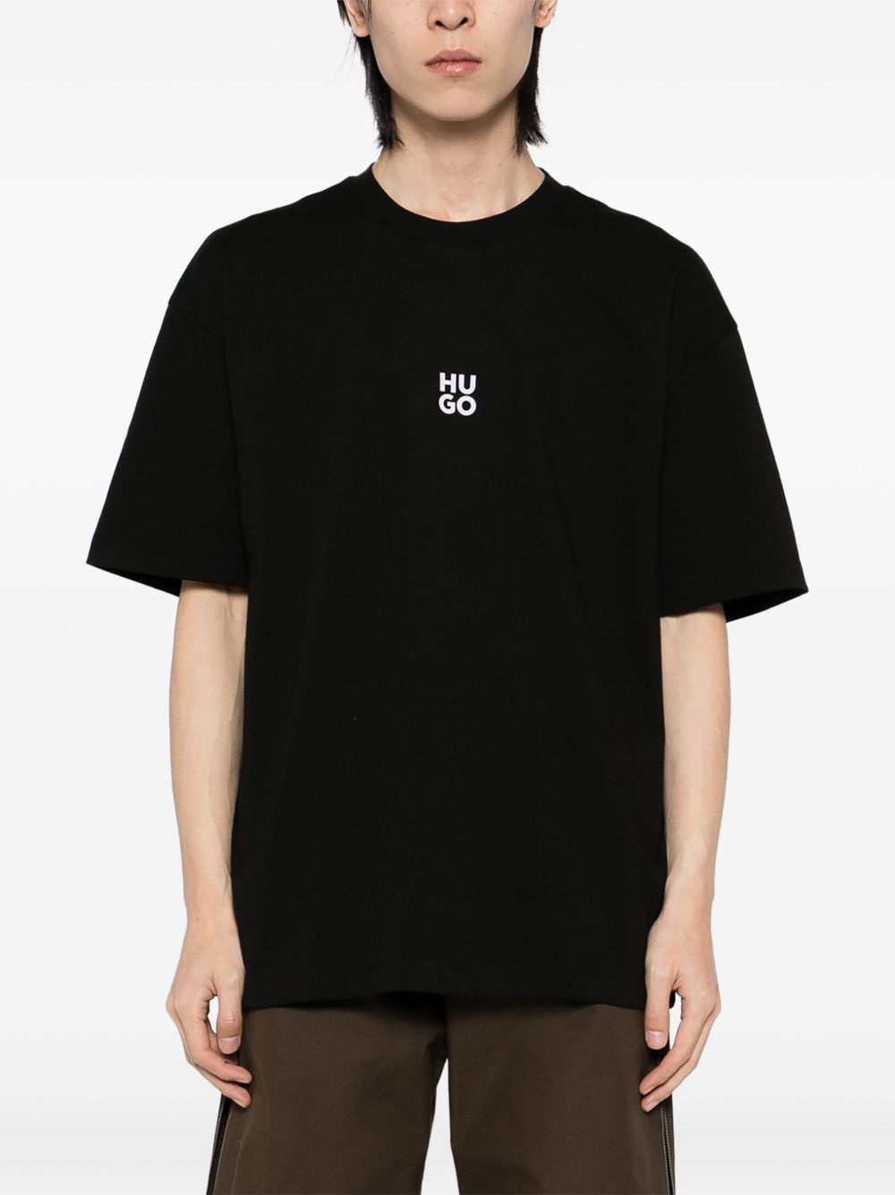 logo-print T-shirt - 3