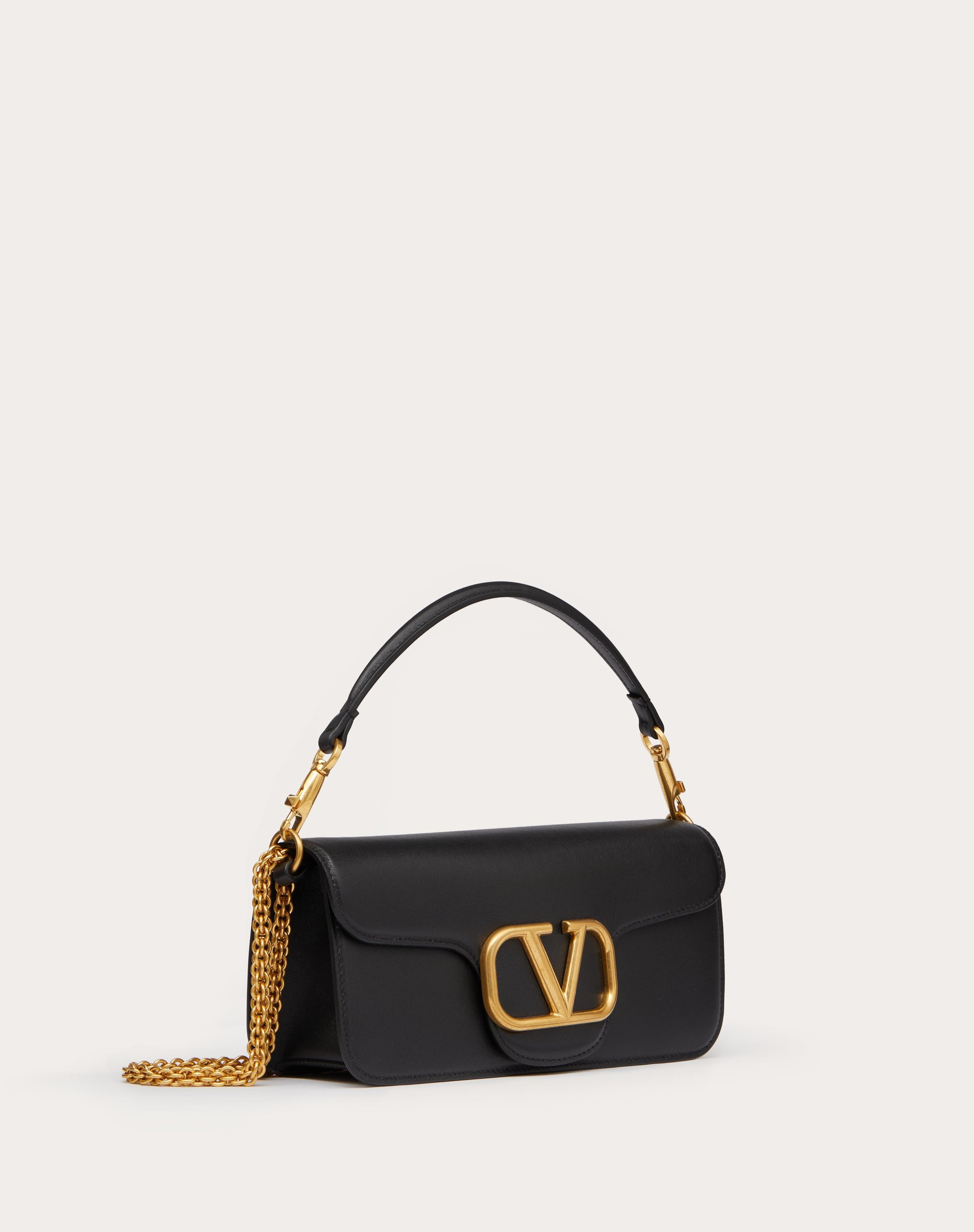 VALENTINO GARAVANI LOCÒ CALFSKIN SHOULDER BAG - 2