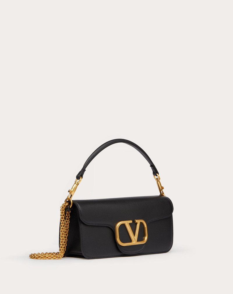 VALENTINO GARAVANI LOCÒ CALFSKIN SHOULDER BAG 2