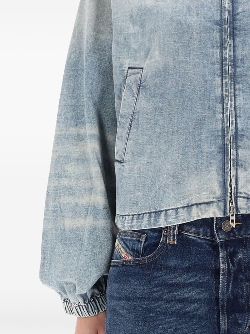 Diesel zip cotton jacket outlook