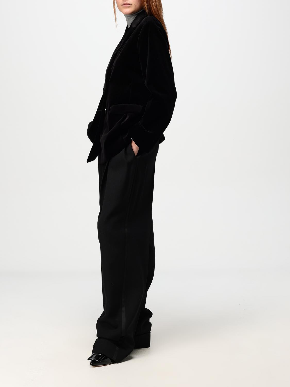Max Mara Pants Woman Black - 2