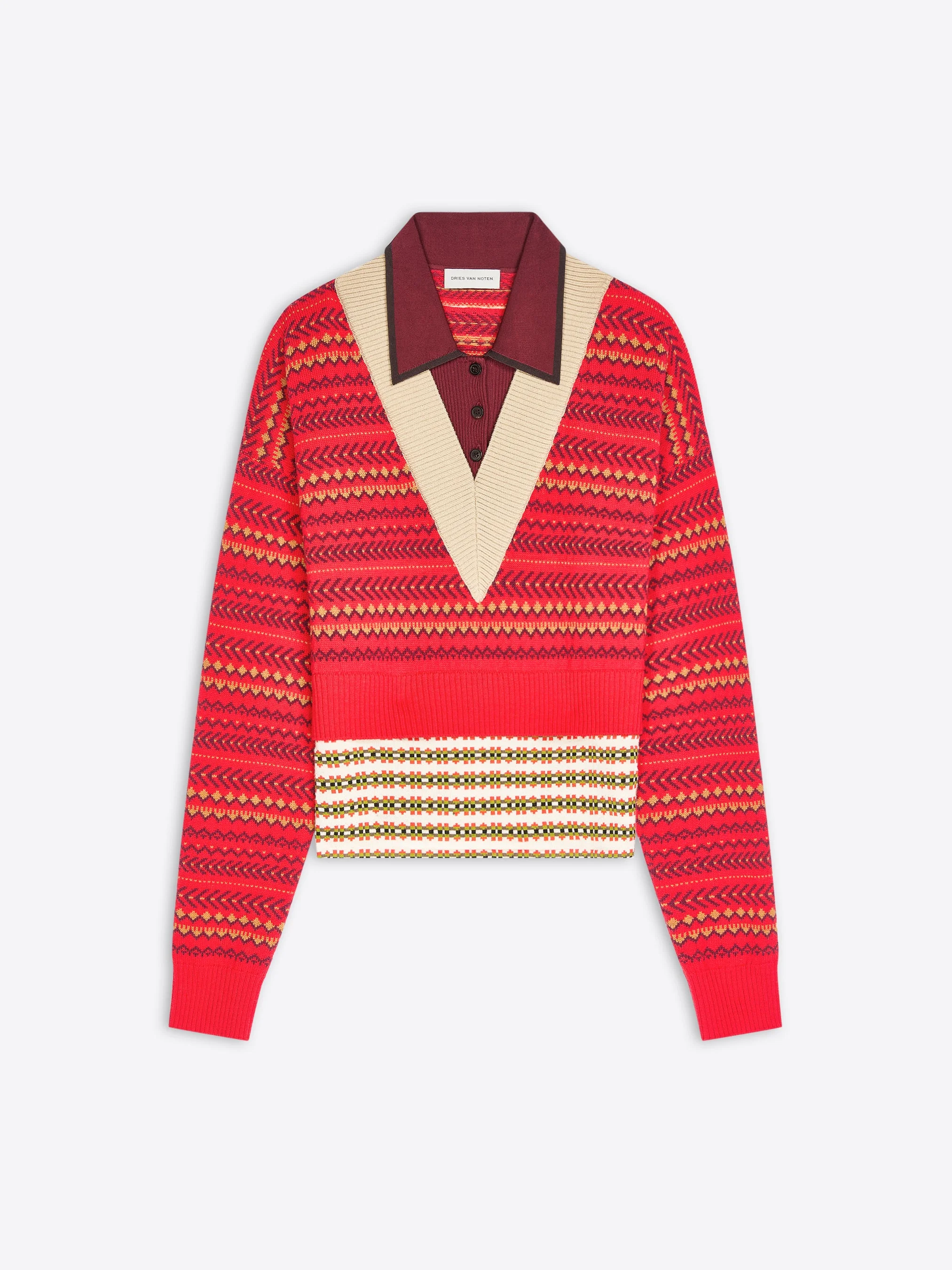 BOXY WOOL SWEATER - 1