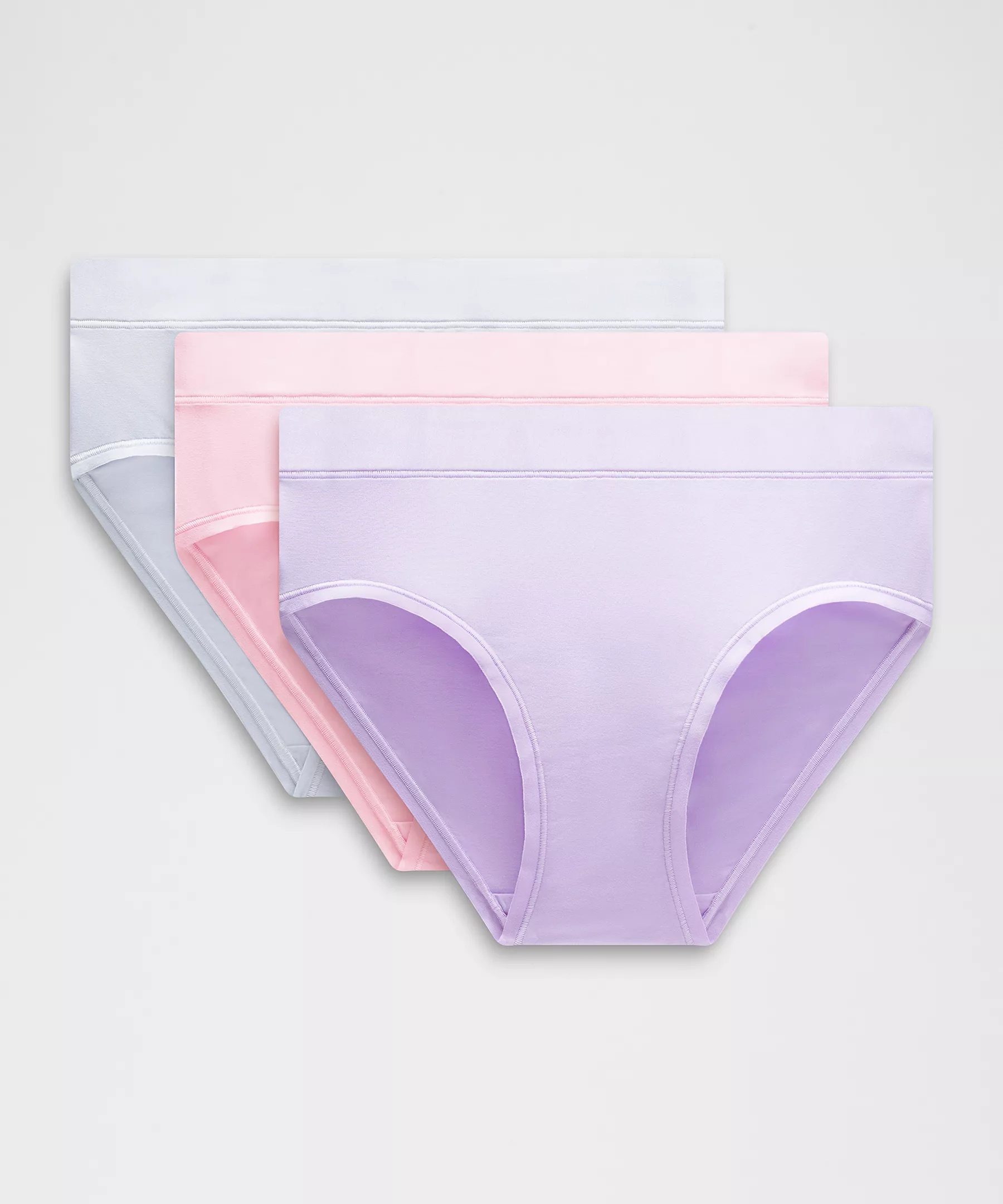 UnderEase High-Rise Bikini Underwear *3 Pack - 1