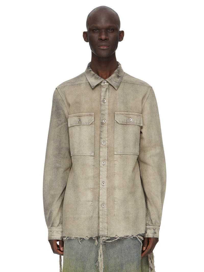 Rick Owens Denim Outershirt 1