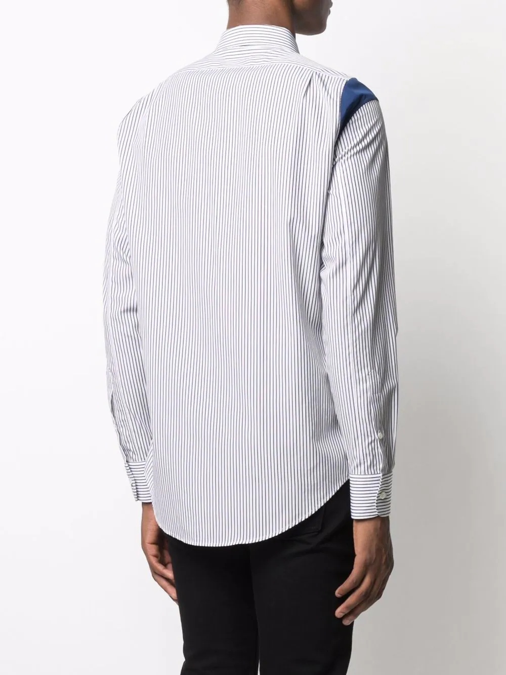 striped long-sleeve shirt - 4