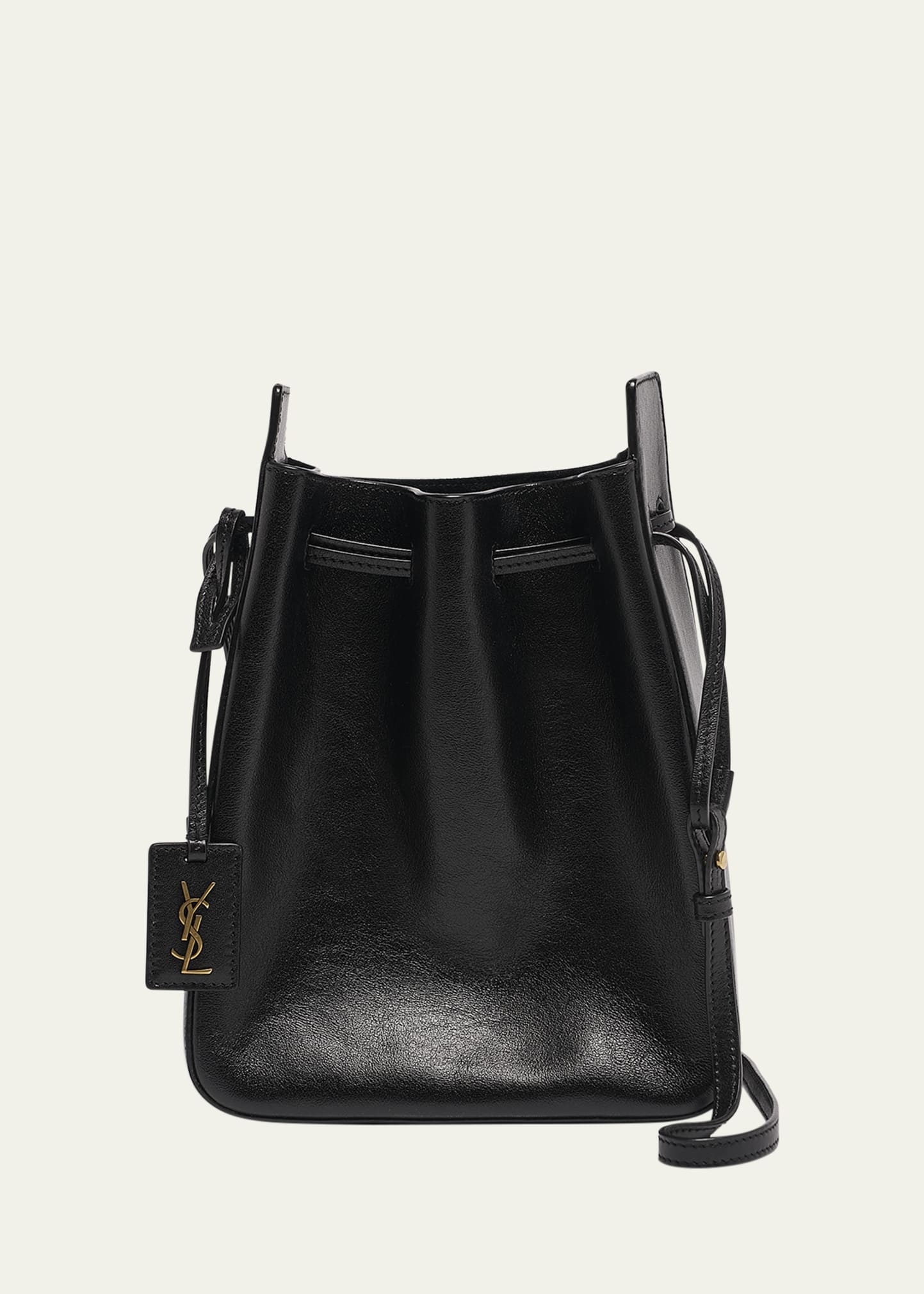 Small YSL Bucket Bag in Calfskin - 1