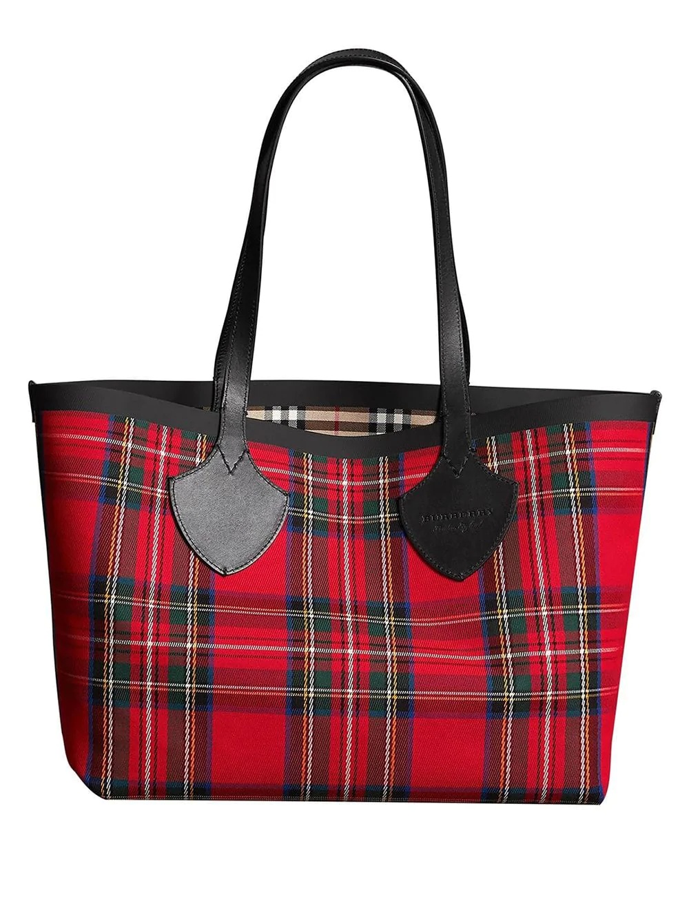 The Medium Giant Reversible Tote in Vintage Check - 1