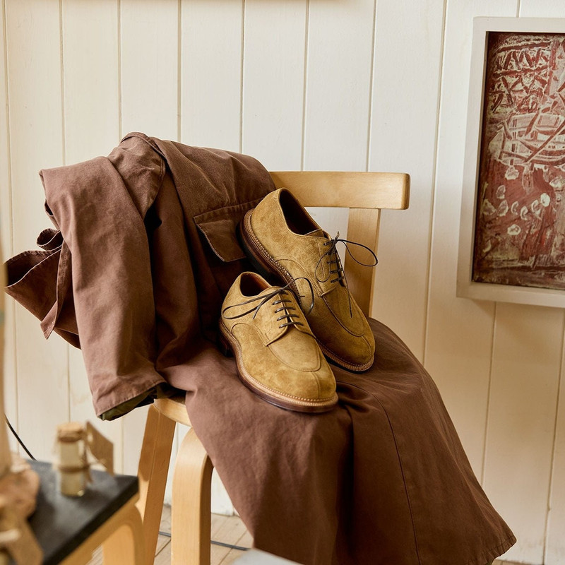 Savoy - Tobacco Calf Suede 2