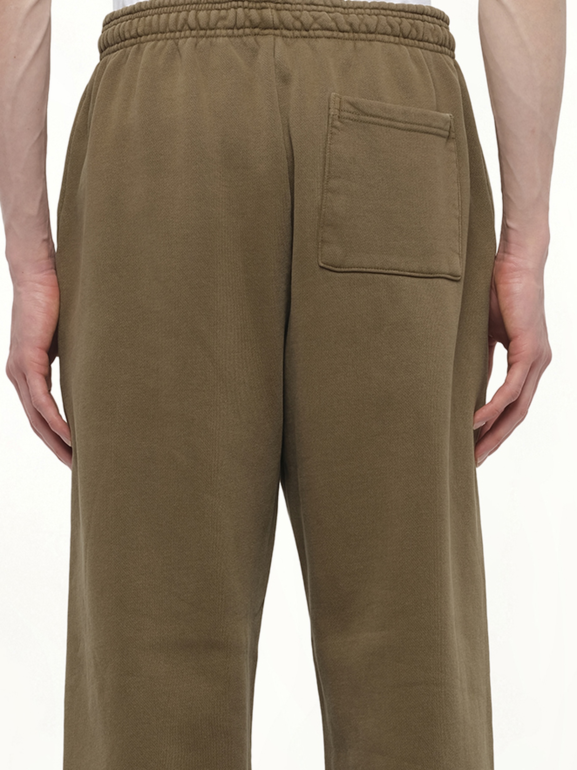 Straight-Leg Sweatpants in Military - 3