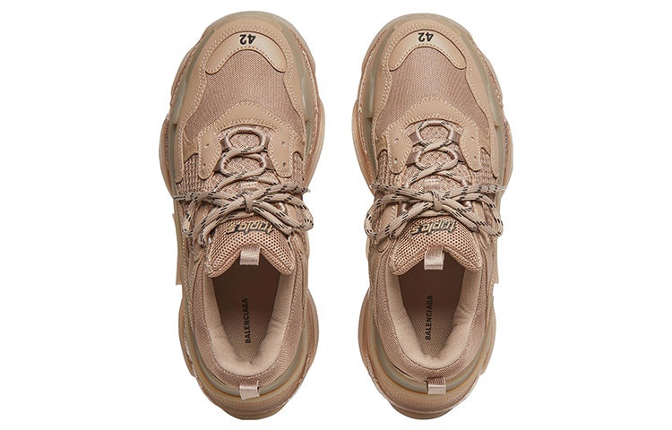 Balenciaga Triple S Clear Sole 'Brown' 541624W2GA12510 - 3