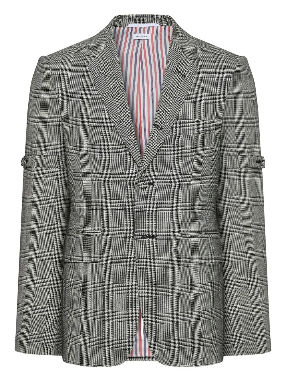 Prince of Wales-patterned blazer - 1