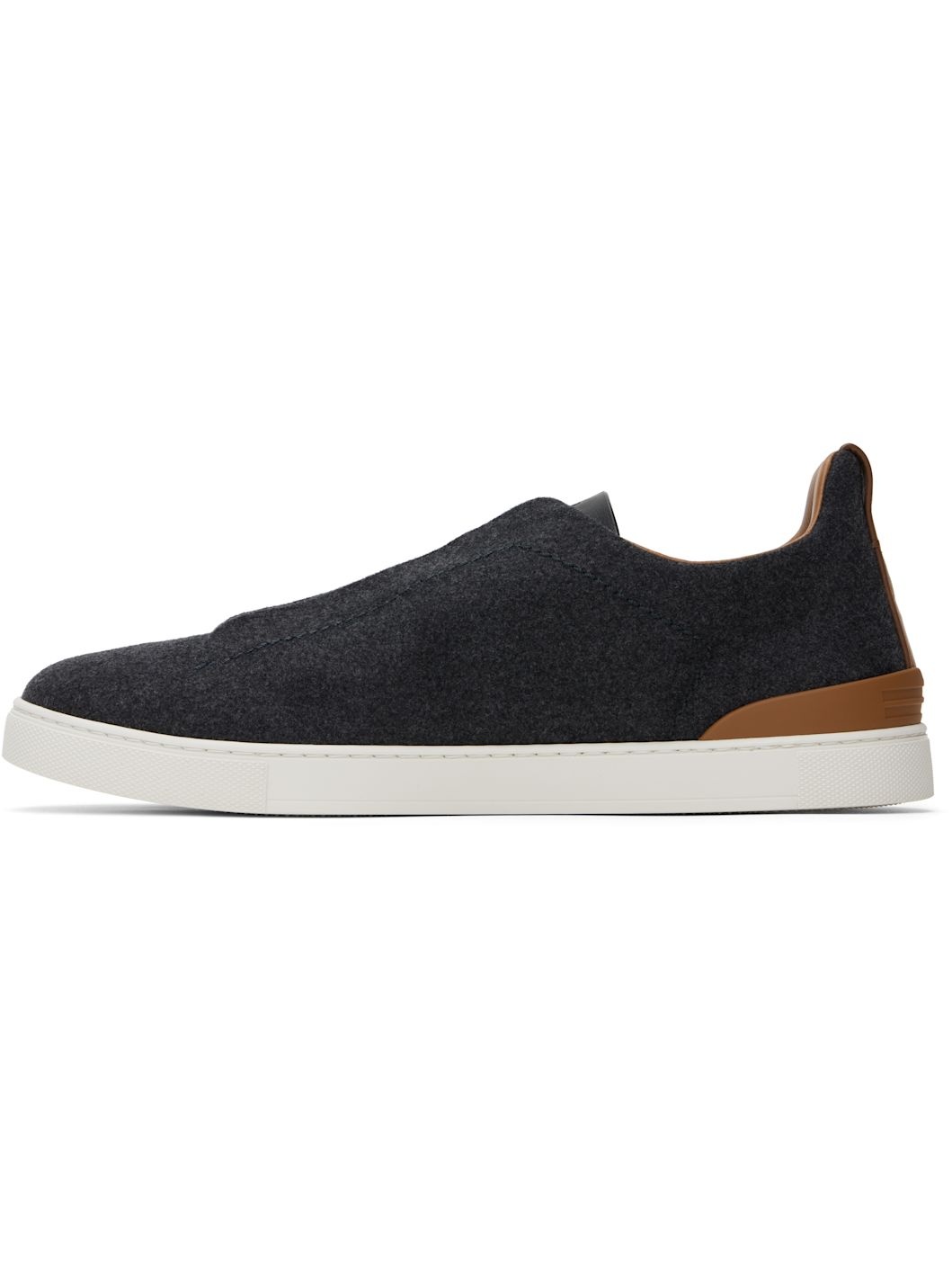 Gray #UseTheExisting Triple Stitch Sneakers - 3