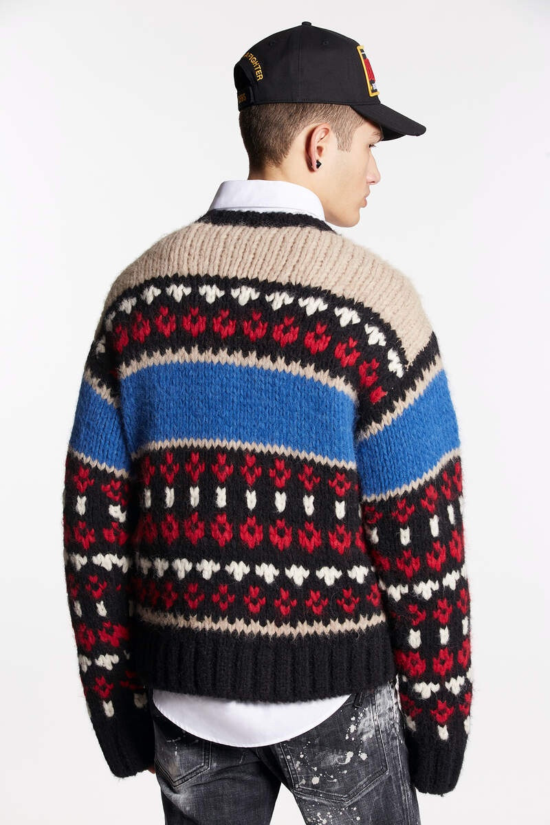 DSQUARED2 DSQUARED2 JACQUARD KNIT outlook