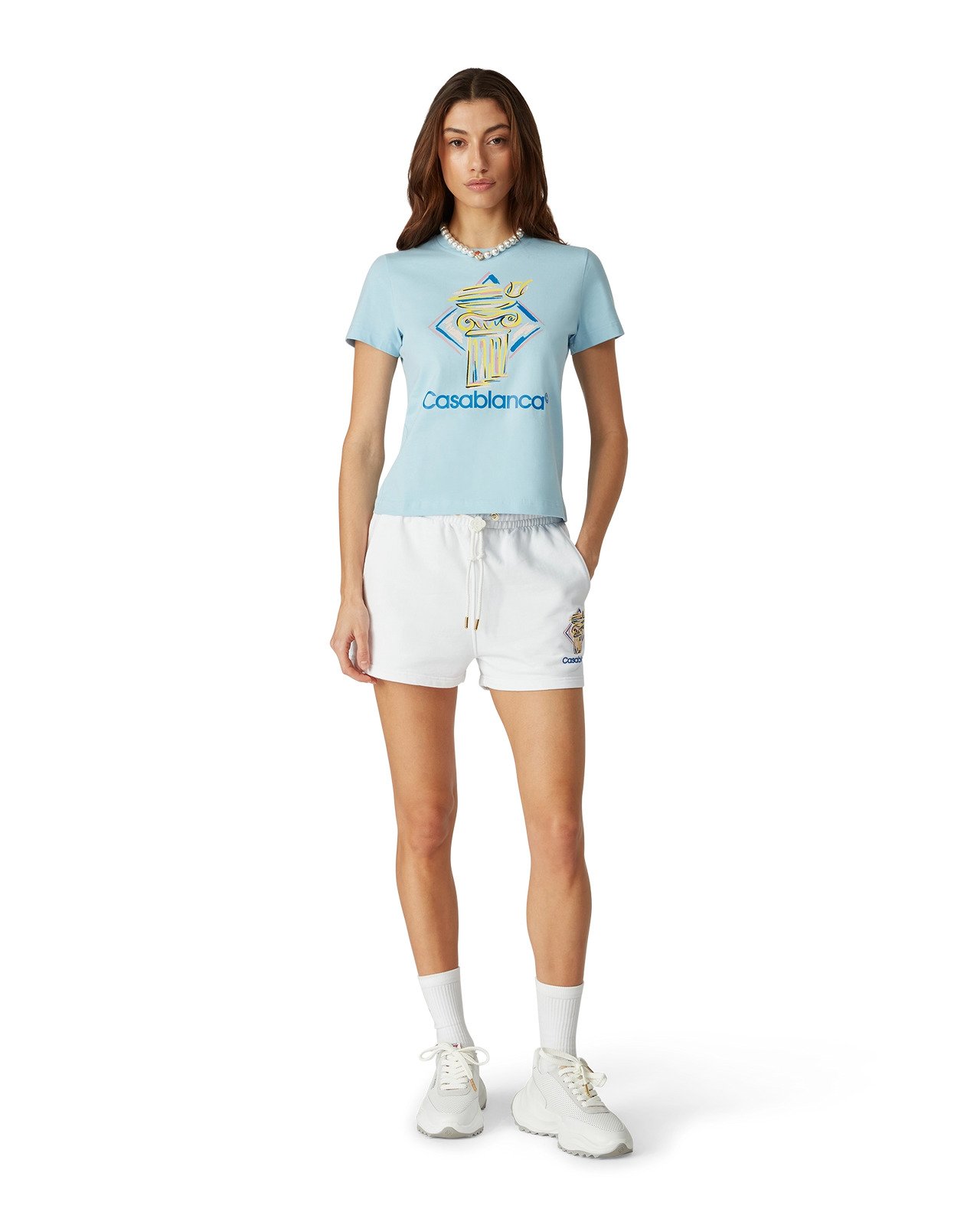 Diamond Column T-Shirt | Casablanca Paris - 2