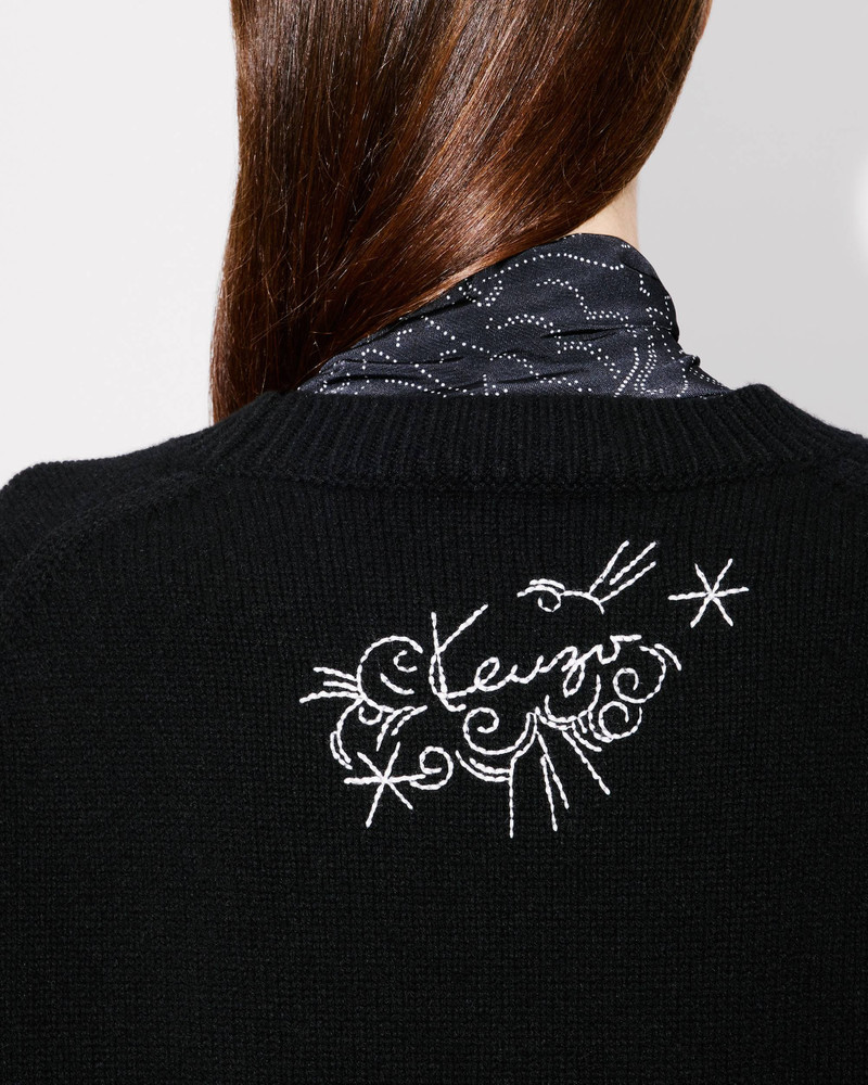 'KENZO Star Tiger' genderless embroidered wool jumper 7