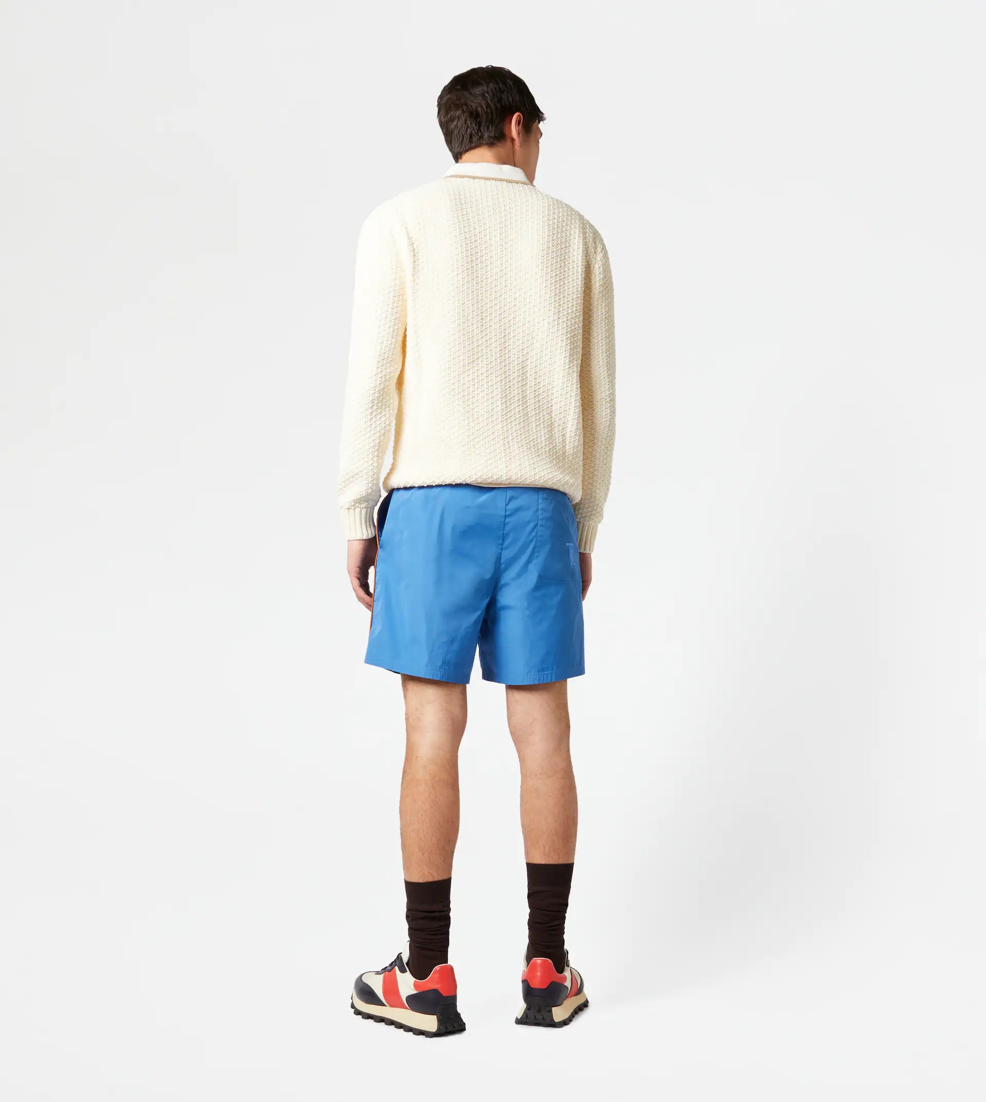 SWIM SHORTS - LIGHT BLUE - 3