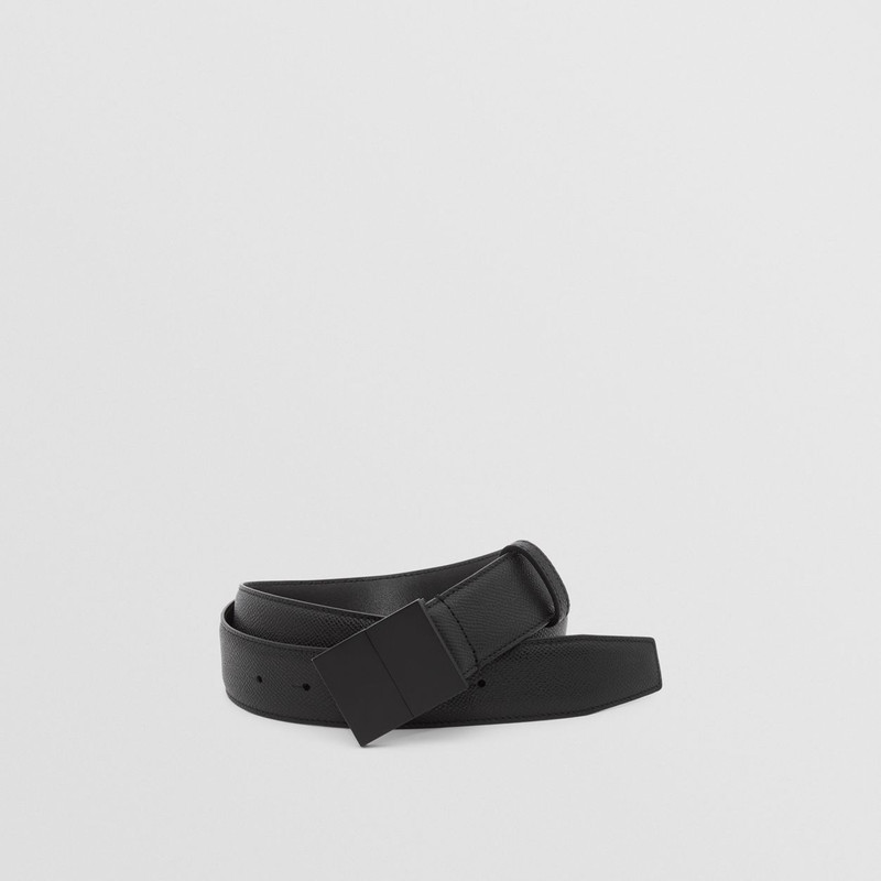 Grainy Leather Belt 1