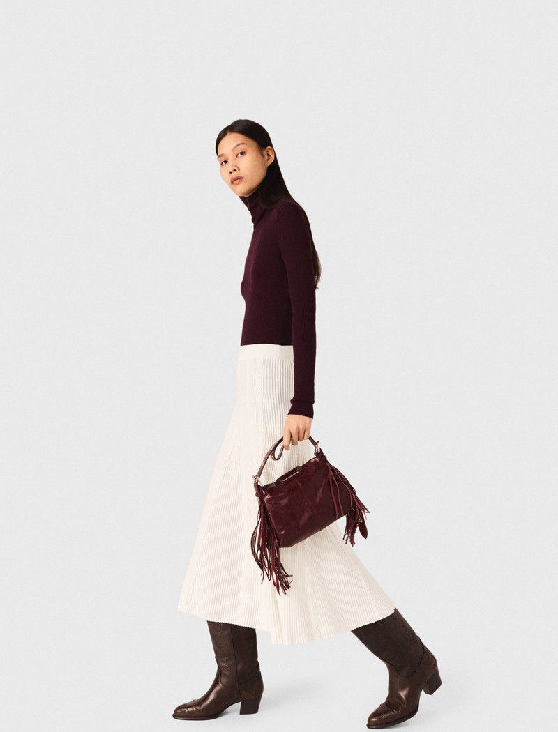 Long knit skirt 3