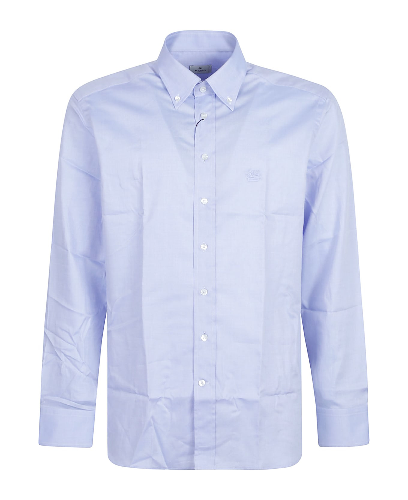 Long Sleeve Roma Botton Down Logo Shirt - 1