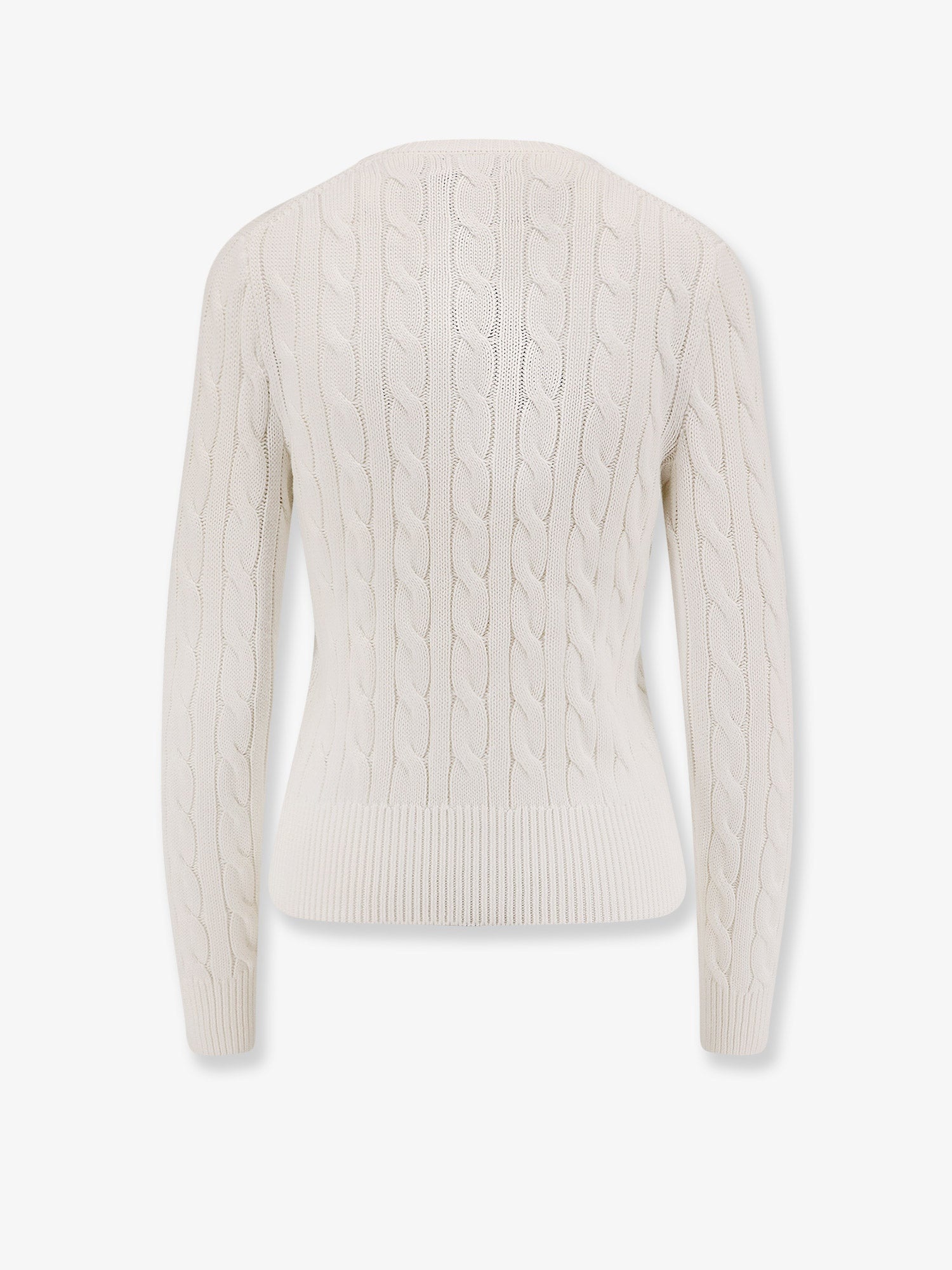 POLO RALPH LAUREN - Polo Ralph Lauren Cotton Cardigan With Contrasting Logo - 2