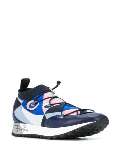 EMILIO PUCCI Occhi print sneakers outlook