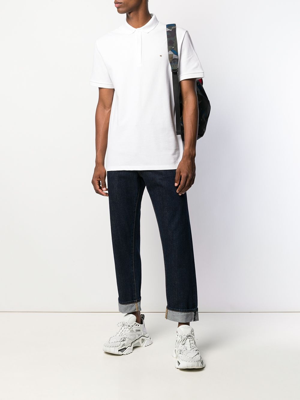 rockstud appliqué polo shirt - 2