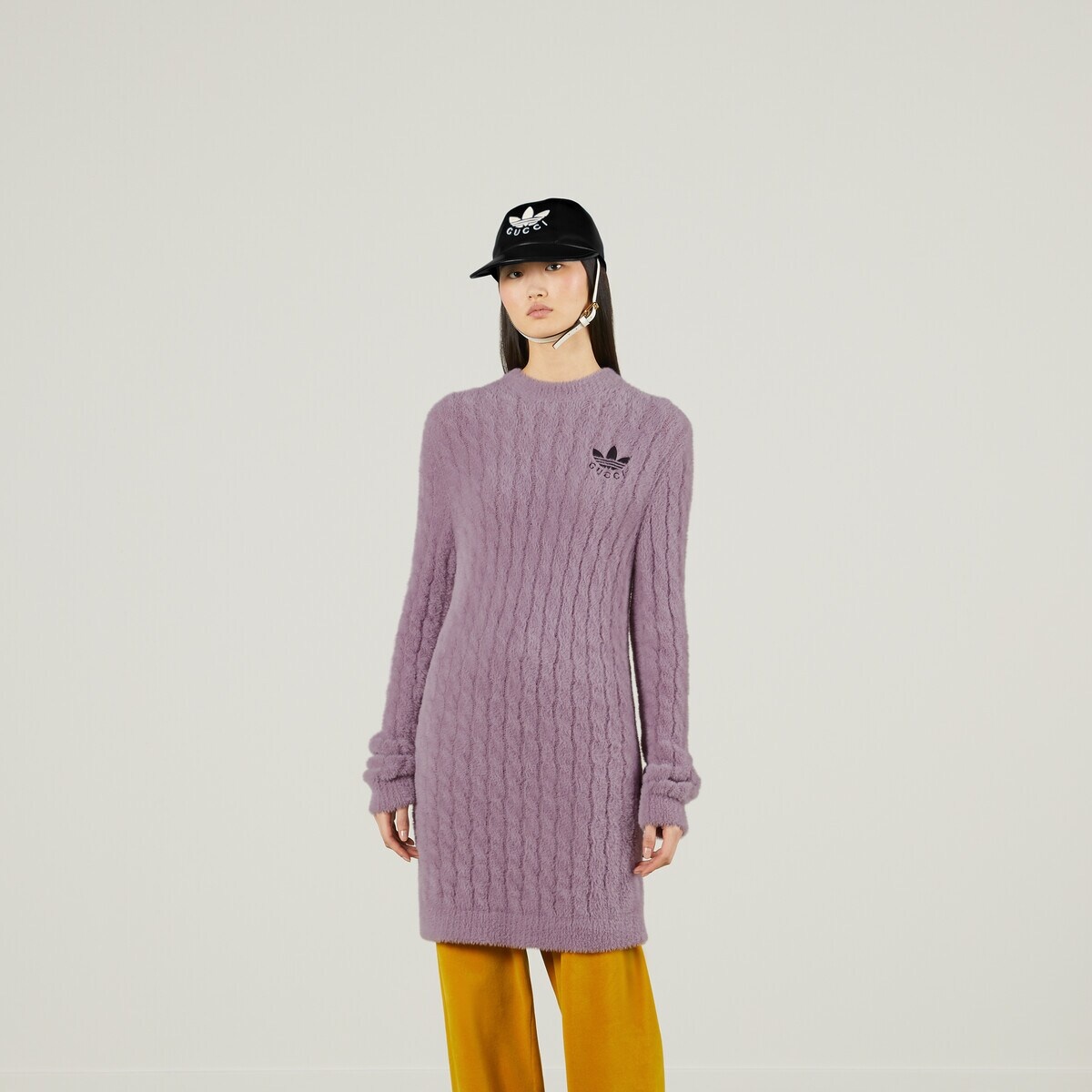 adidas x Gucci cable knit dress - 6