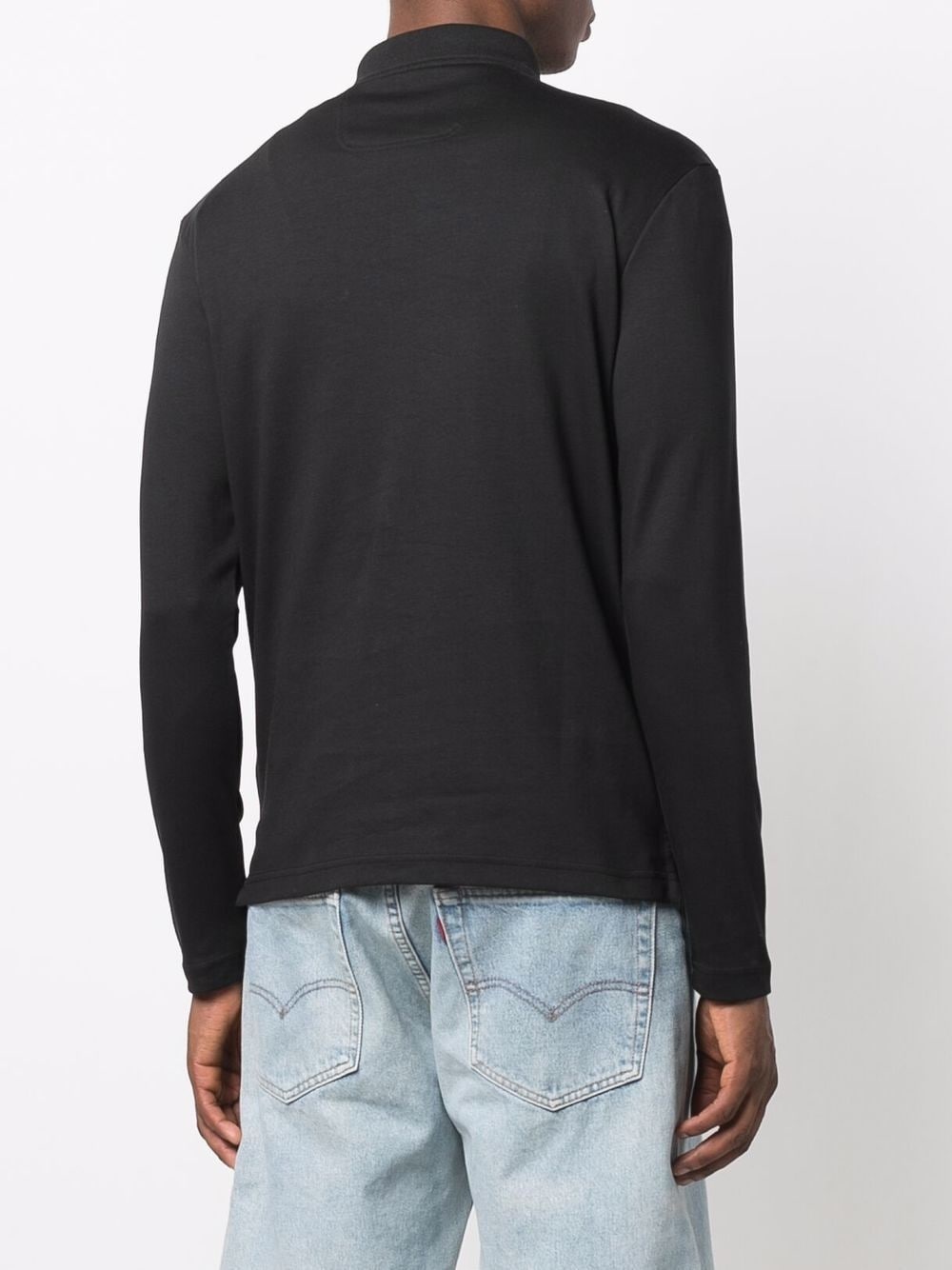 long sleeve polo shirt - 4