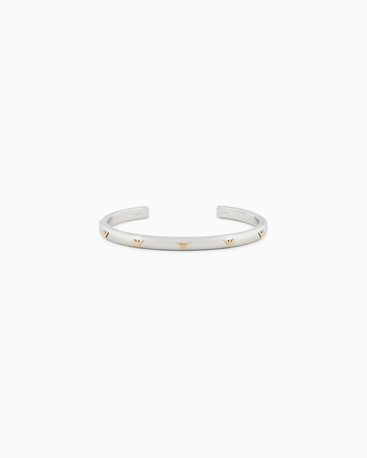 TWO-TONE STAINLESS STEEL CUFF BRACELET - 1