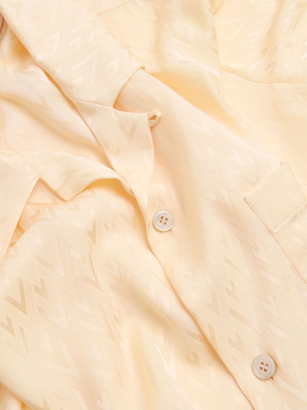jacquard silk shirt - 7
