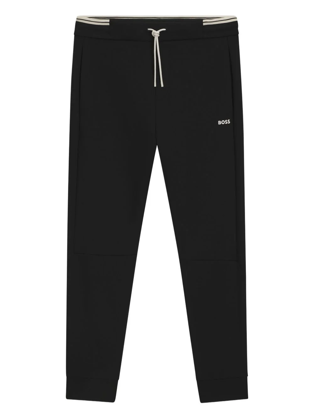 panelled drawstring track pants - 1