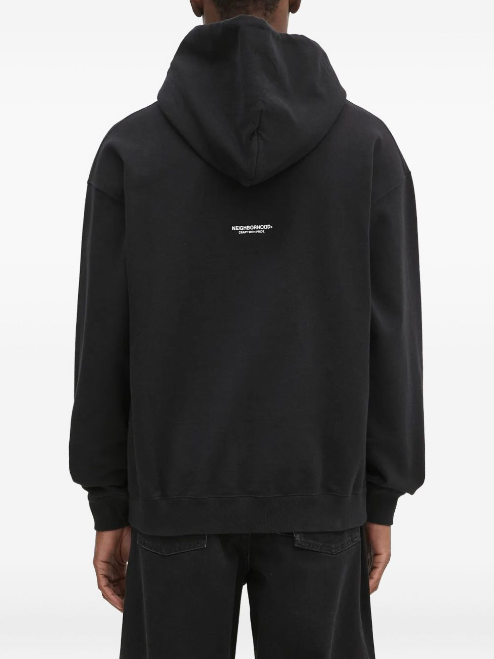 circular-logo hoodie - 4