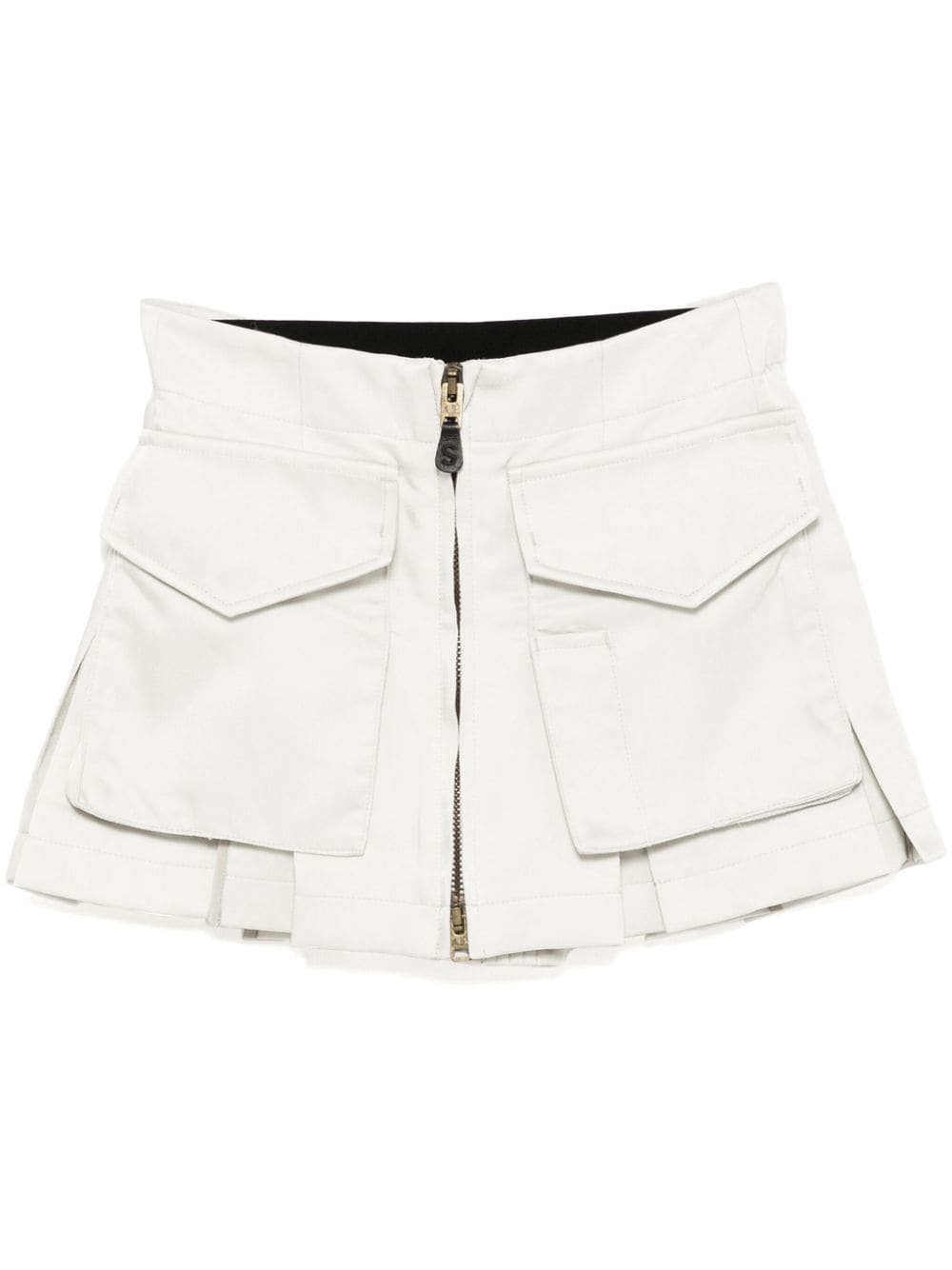pleat detailing shorts - 1