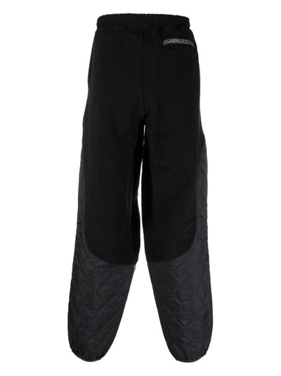 PUMA quilted-panel track pants outlook