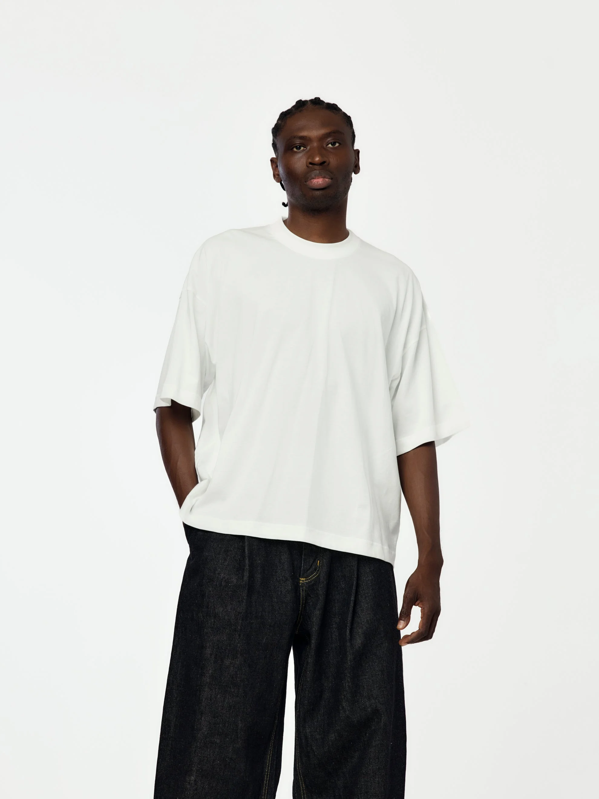 PIUS S/S T-SHIRT (WHITE) - 1