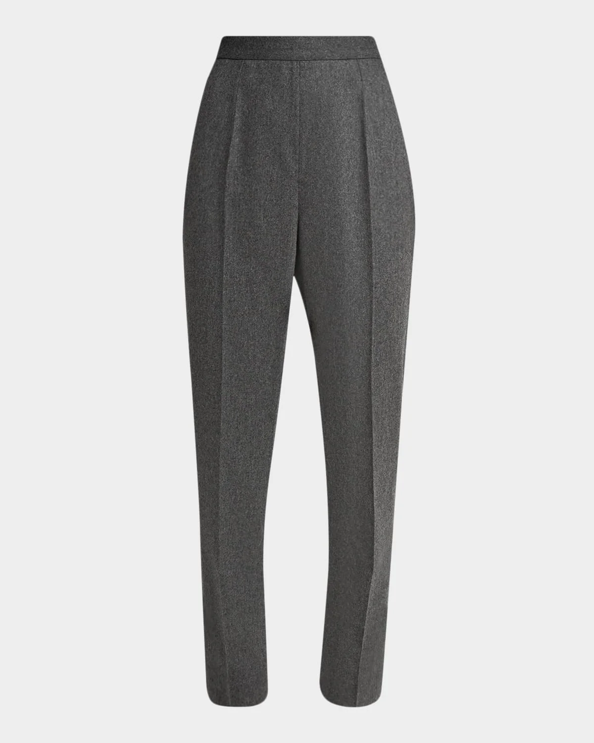 Wool Flannel Trousers - 1