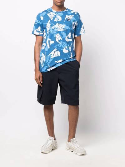 Nike logo-print cotton T-shirt outlook