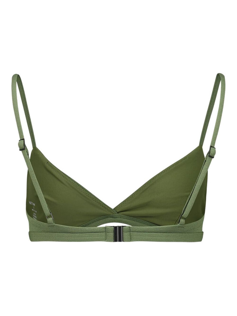MATTEAU triangle-shape bikini top outlook