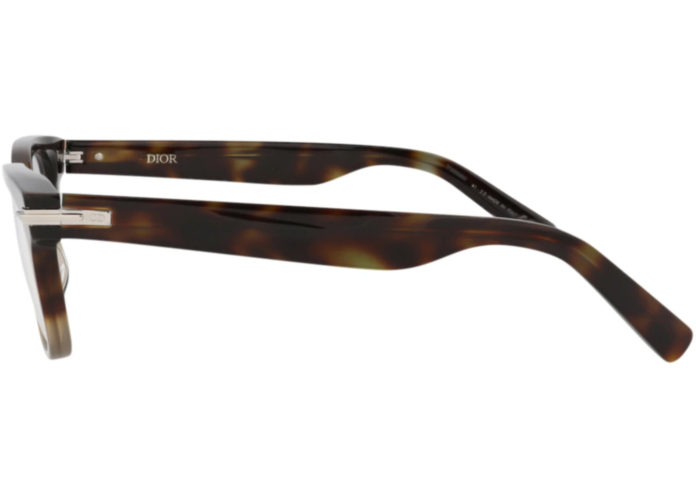 Dior Square-Frame Acetate Optical Frames Havana Havana Transparent (DM50051I-52-056) - 3