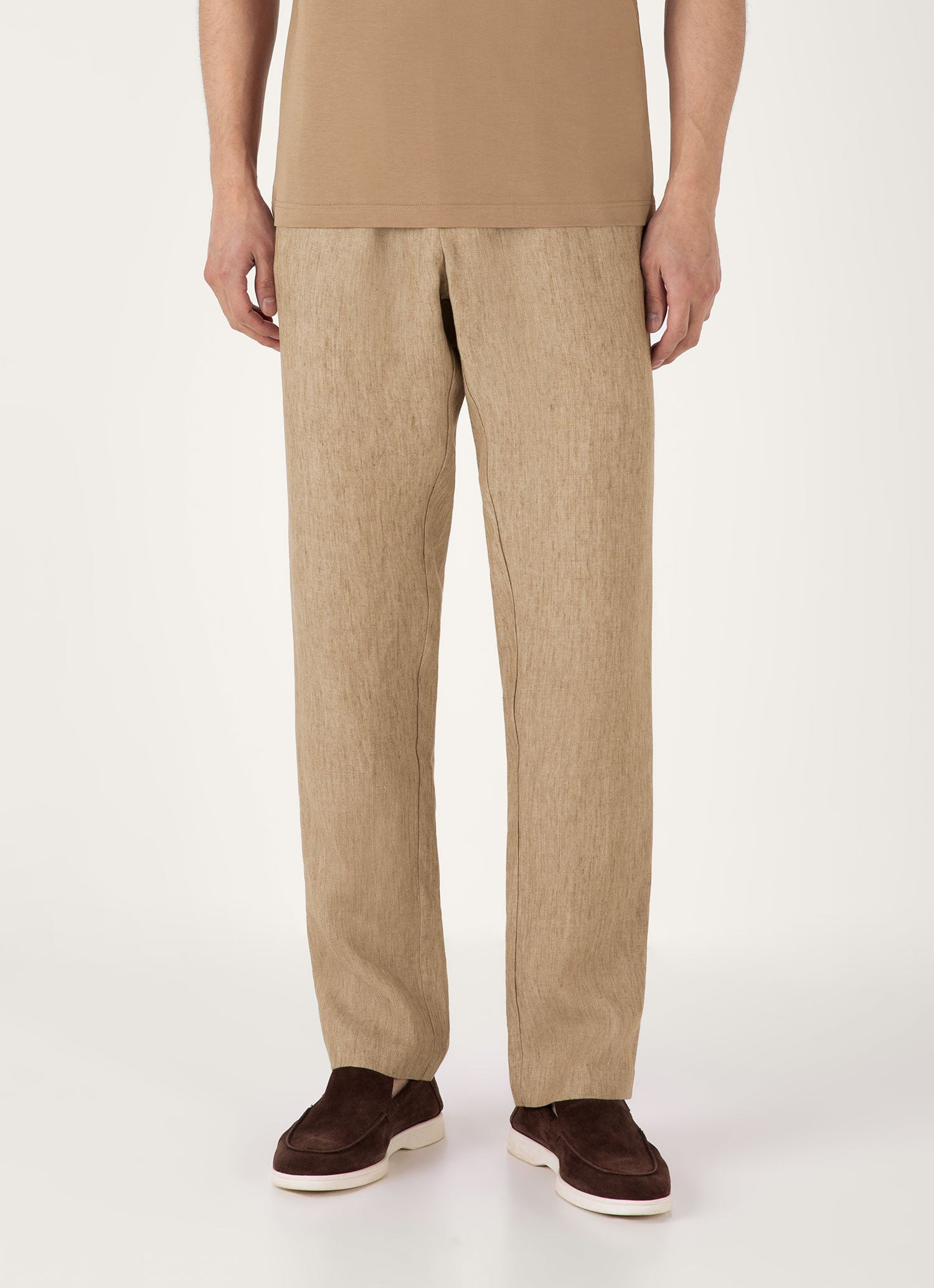 Linen Drawstring Trouser - 2