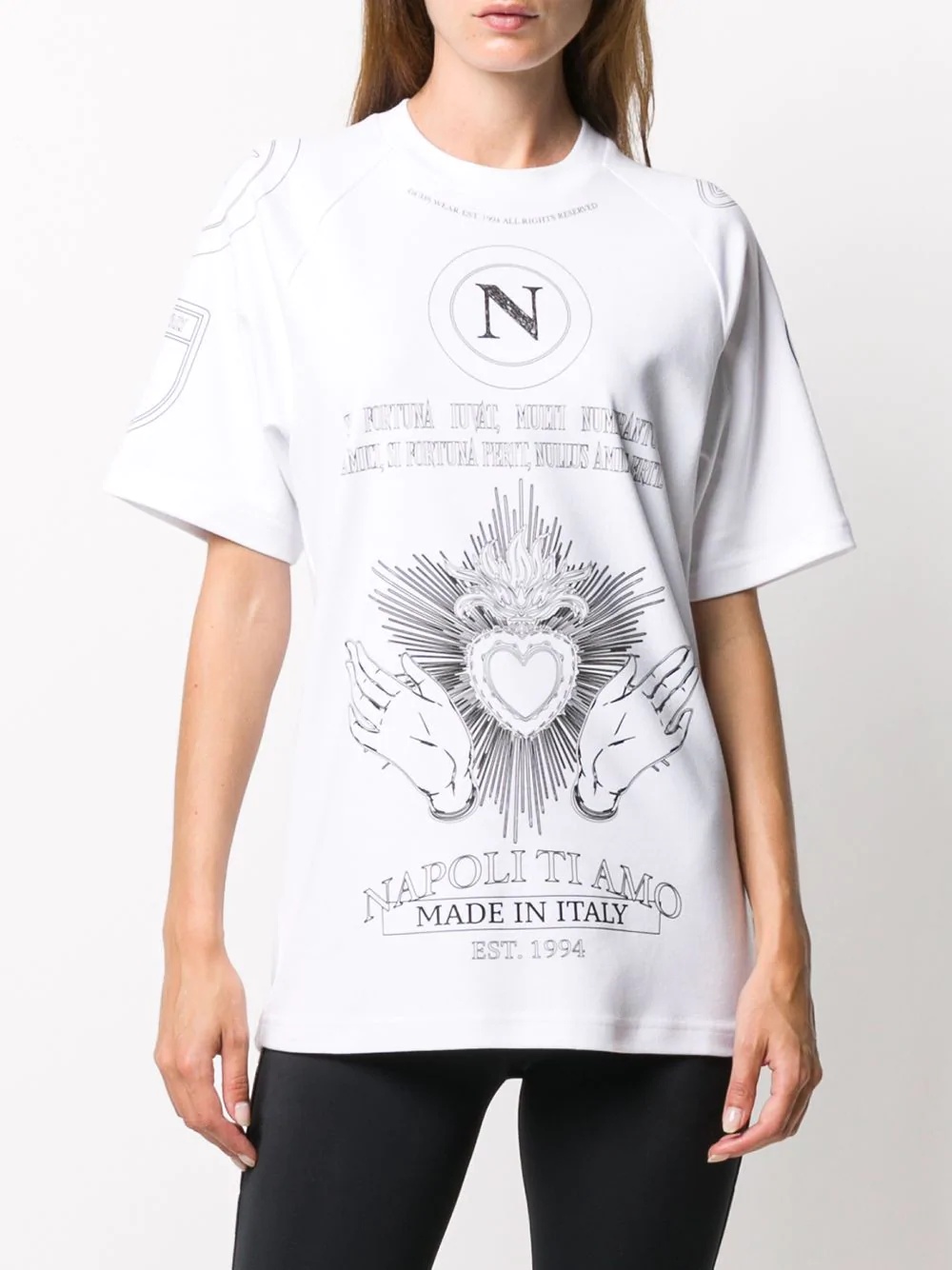 oversized graphic print T-shirt - 3