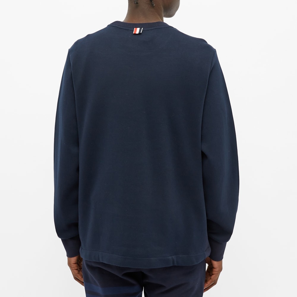 Thom Browne Garment Dyed Crew Sweat - 6