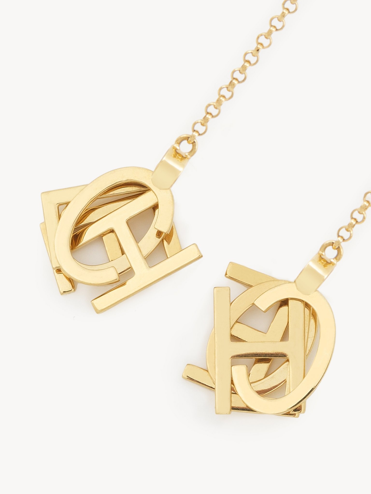 THE CHLOÉ LETTERS EARRINGS - 3