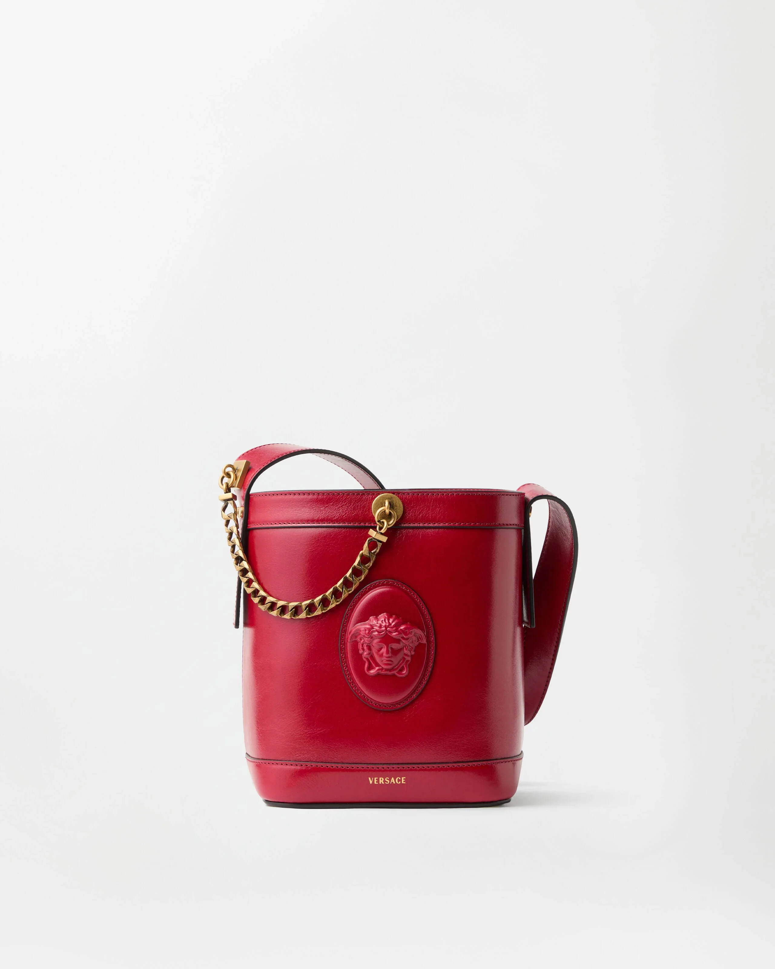 Pivot Mini Leather Bucket Bag - 1