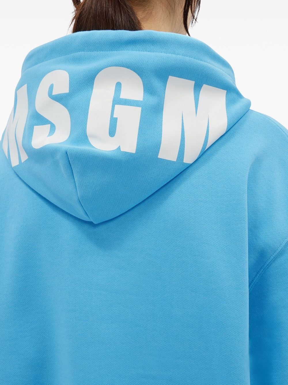 logo-print hoodie - 5