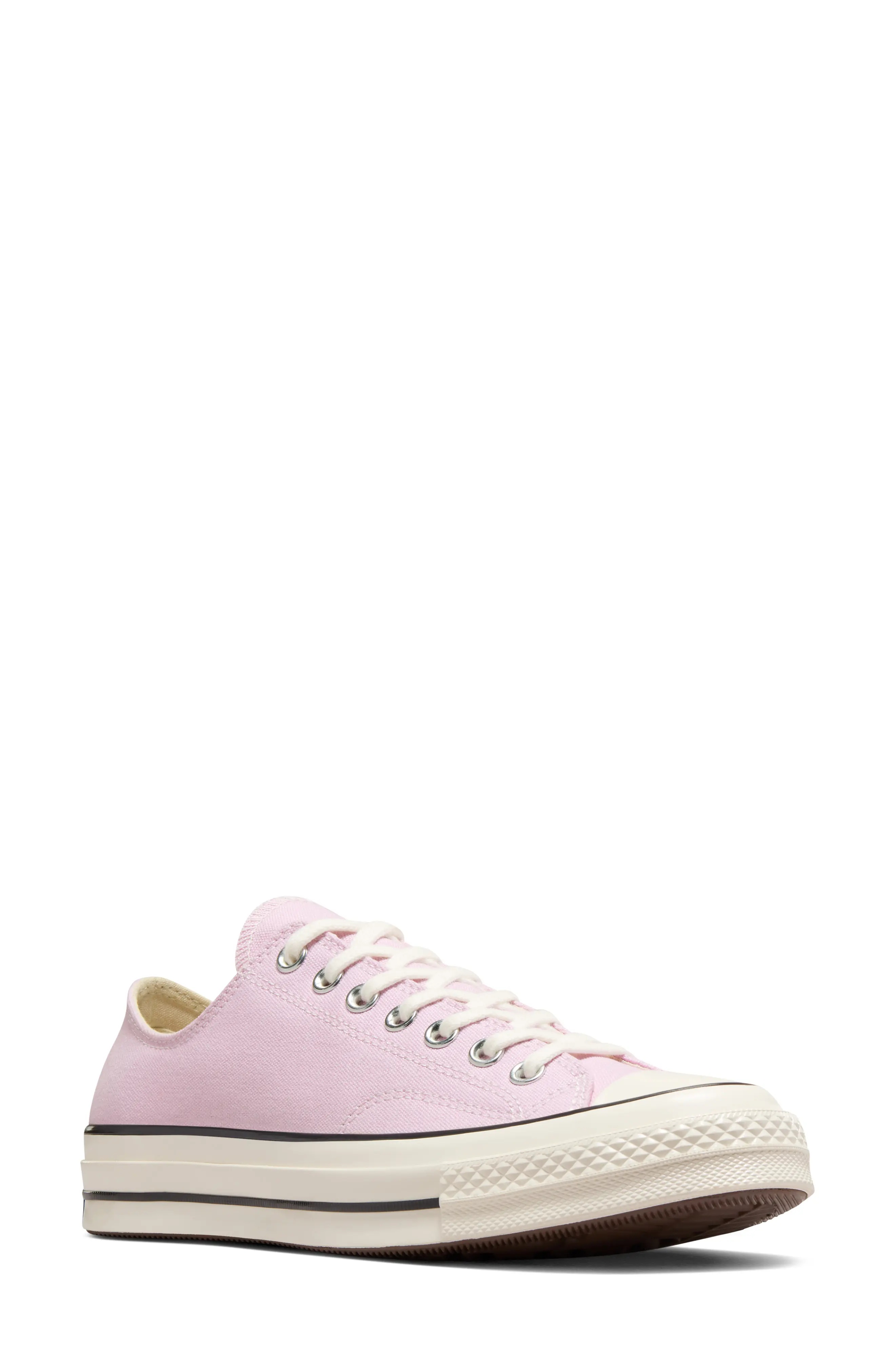 Chuck 70 Oxford Sneaker in Stardust Lilac/Egret/Black - 1