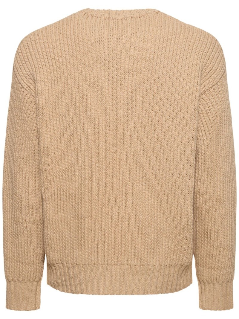 Cashmere & cotton knit sweater - 5